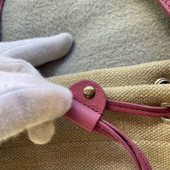 YVES SAINT LAURENT
Leather Heart Embellished Canvas Tote Bag - Picture 5 of 12